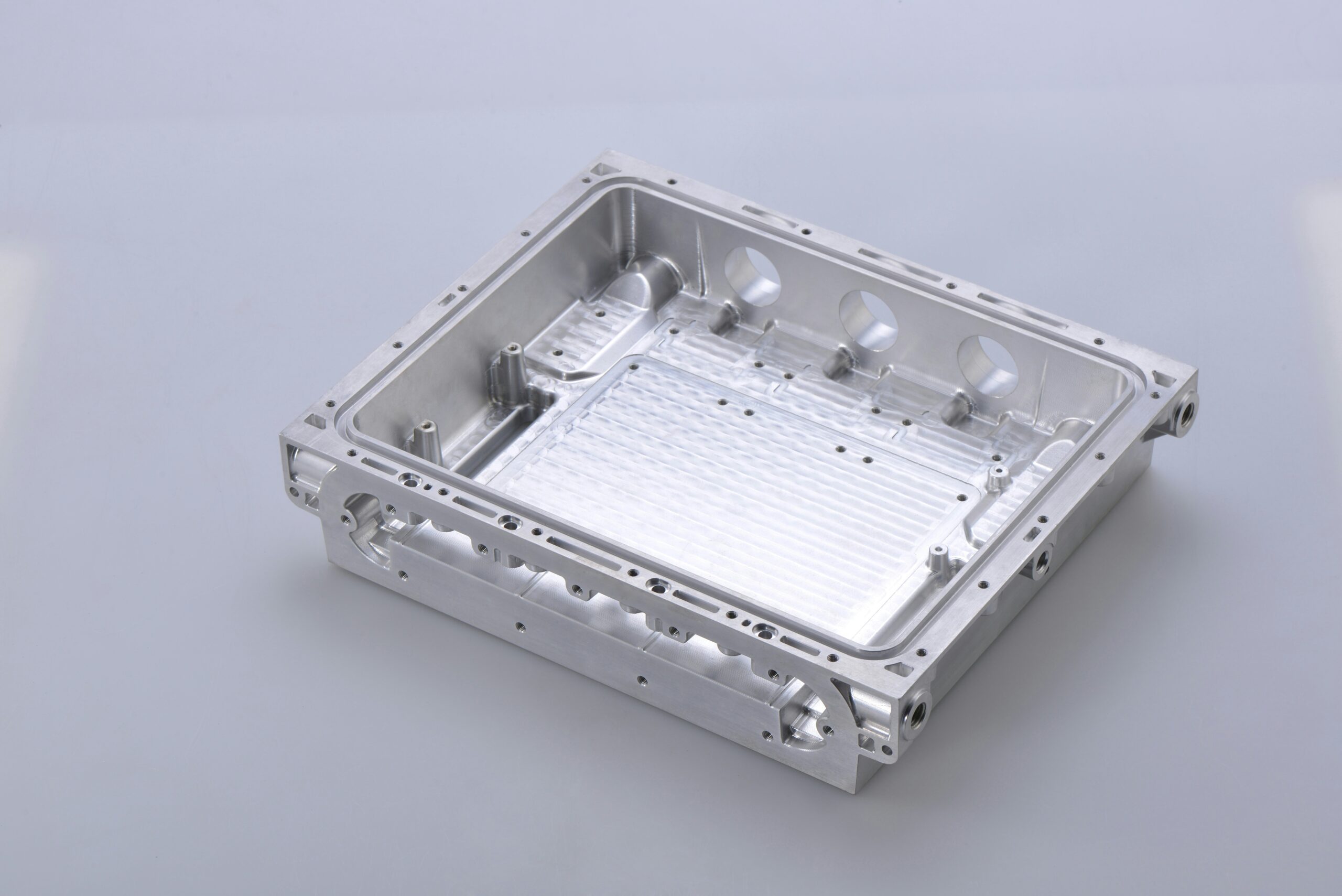 CNC machined aluminum component